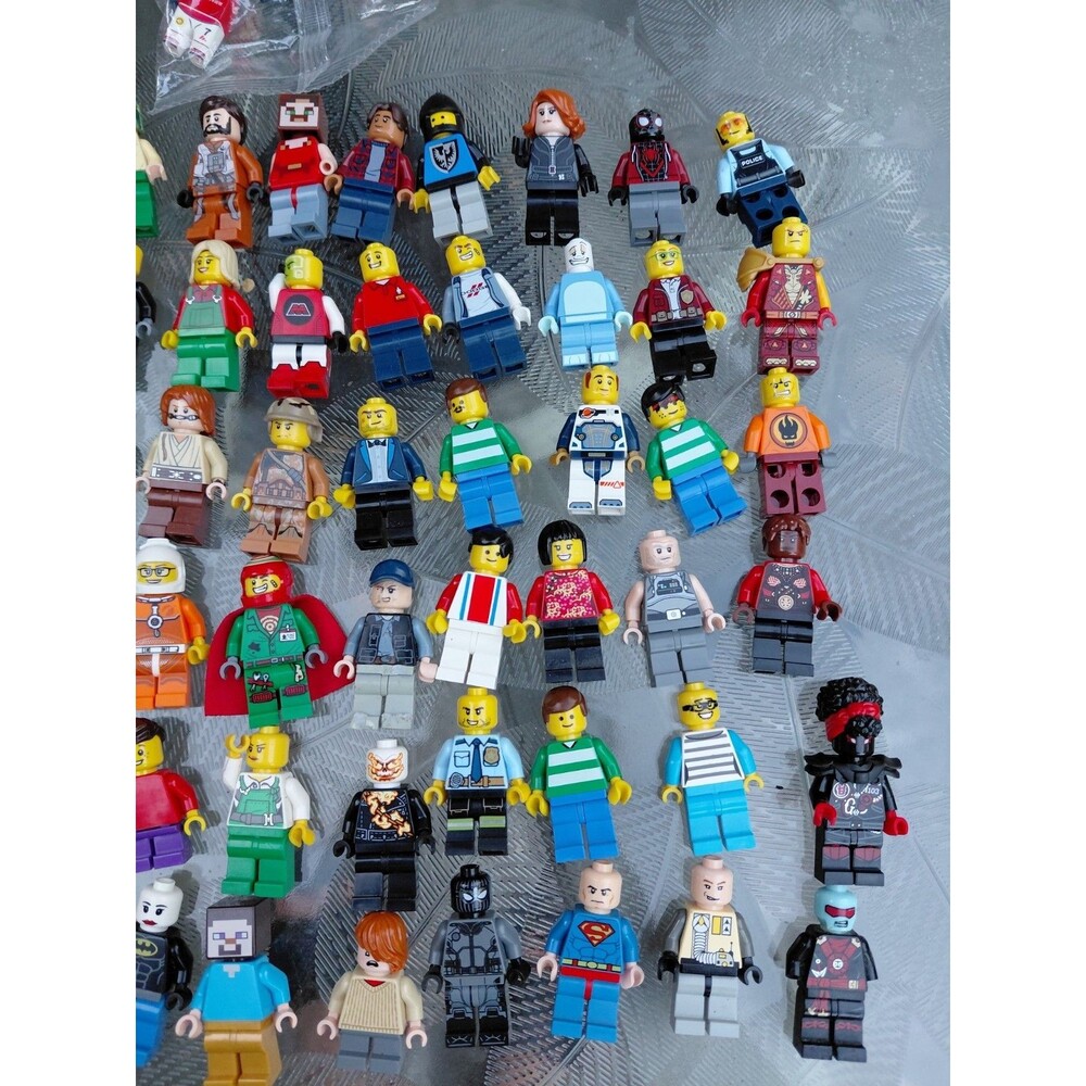 Lot Of 86 lego minifigures bulk lot variety(used ) - Picture 5 of 16